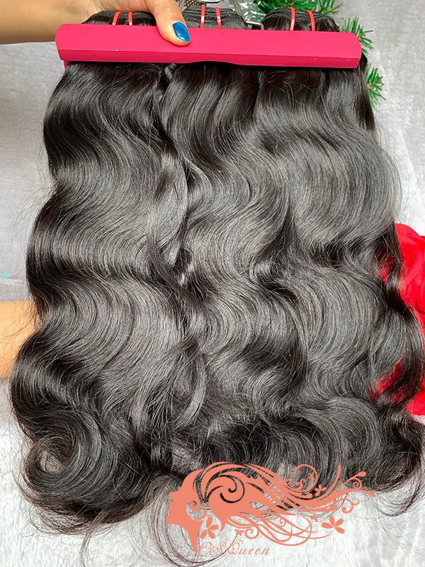 Csqueen Raw Line Wave 18 Bundles Human Hair 100% Unprocessed Human Hair - Click Image to Close